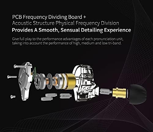 Concept Kart KZ ZS10 Pro Mikrofonlu Kulak İçi Kablolu Kulaklık (Parlama Mavisi) - Görsel 6