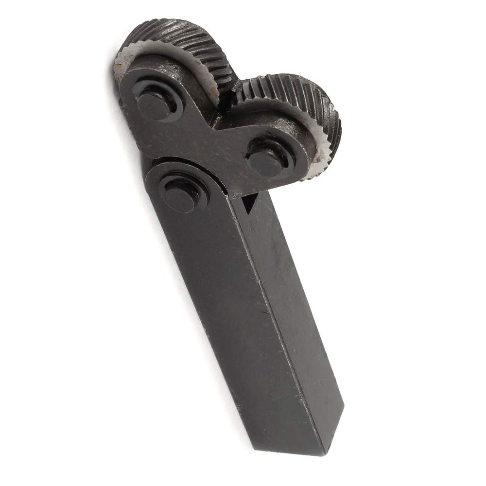 Juego de 7 herramientas de moleteado de acero, ruedas 0.5/1/2 mm, cortador de torno