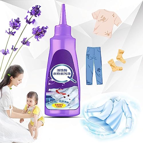 Image of KEIGPERI Active Enzyme Laundry Stain Remover, 2023 New Fast Stain Remover Laundry Stain Remover, Active Enzyme Clothing Stain Remover, Enzyme Stain Remover (3 * 120ml)