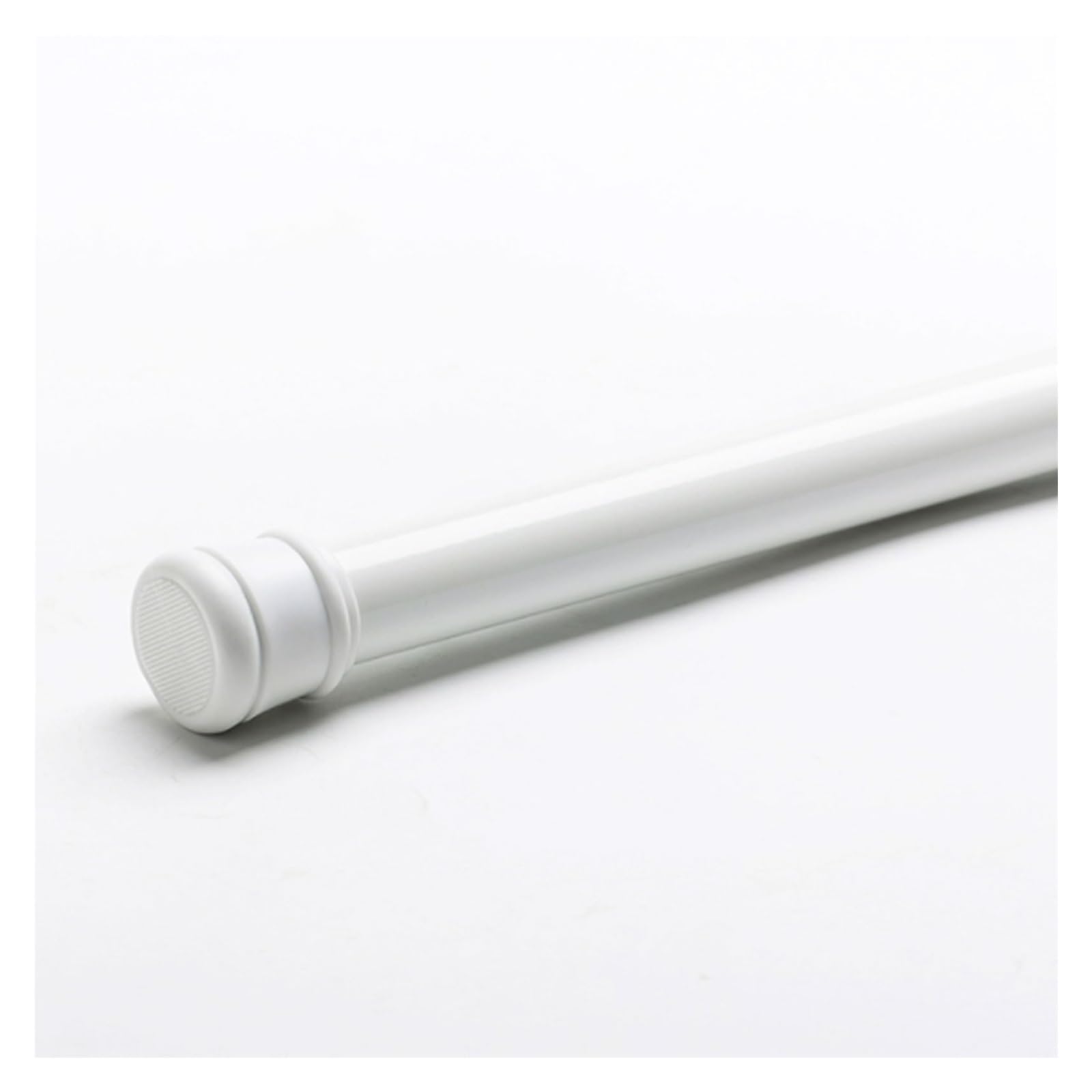 Adjustable Aluminum Alloy Shower Curtain Rod Multipurpose Retractable No-drill Suitable For Windows Bathrooms And Wardrobes stable(Wei�,140-260cm)