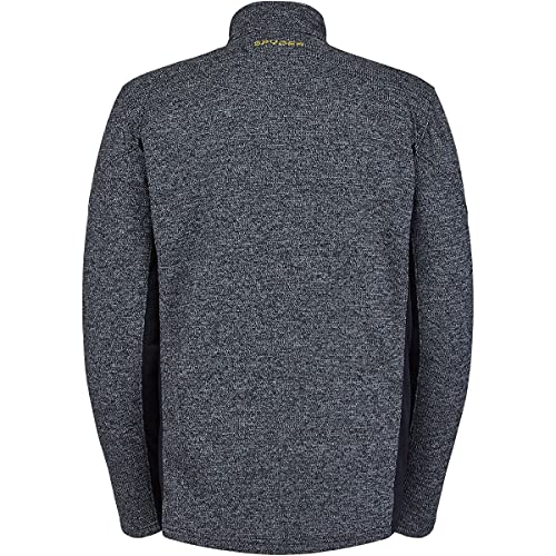 Image of Spyder Men's Bandit Hybrid 1 /2 Zip Fleece Ski Mid Layer Sweater Jacket