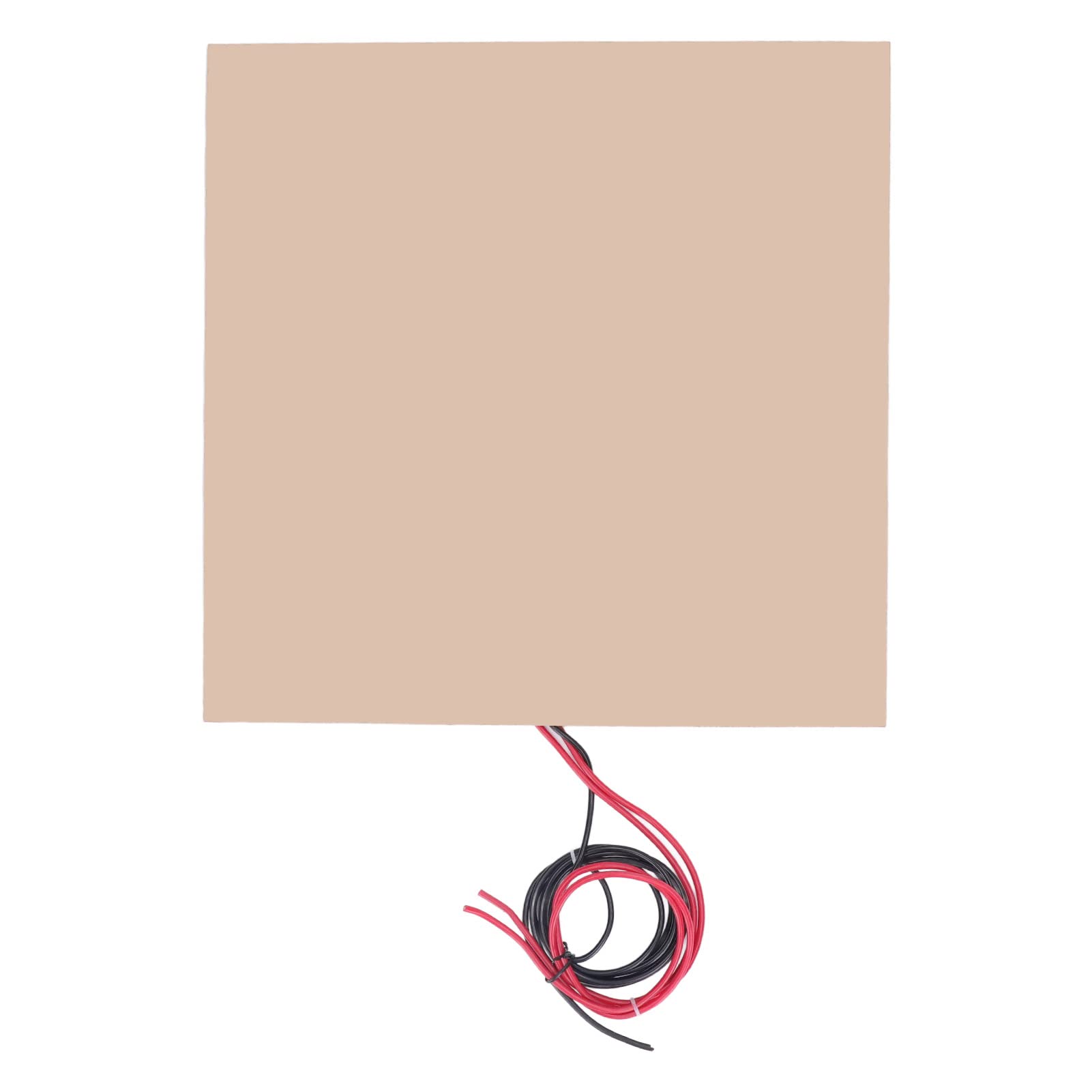Silikon-Heizkissen für 3D-Drucker, 350 X 350 Mm, 450 W, Selbstklebende Heizplatte, Silikon-Heizmatte mit 100K-Thermistor, Starker Kleber, Silikon-Heizkissen für Heißes Bett