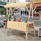 bancarella 【Ampio spazio di stoccaggio】 – Il design spazioso e piatto del tavolo consente un'organizzazione e una categorizzazione flessibili delle merci. Che si tratti di snack, prodotti artigianali o altri articoli, tutto può essere esposto in modo chiaro, rendendo facile l'accesso per i venditori e consentendo agli acquirenti di trovare rapidamente ciò di cui hanno bisogno