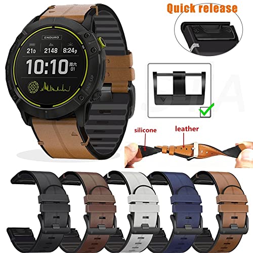 Correa Quick Easyfit 26mm con diseño híbrido transpirable para Garmin 2