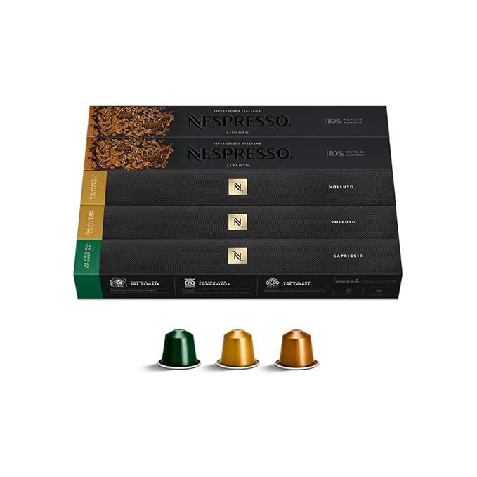 Cápsulas de Café Original Nespresso Equilibrado - 50 Cápsulas