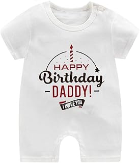 JOYU Baby,Clothing,Baby Boys 0-24m,Bodysuits & One-Pieces,Rompers JOYU Funny Letter Print Romper Newborn Infant Cute Baby Short Sleeve Snapsuit