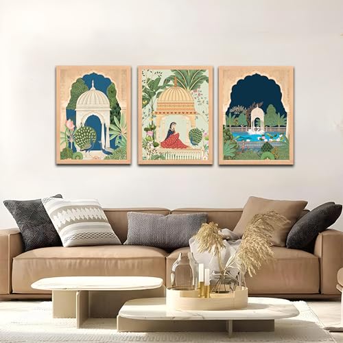 Image of NoWorries Wall decor paintings for living room - Wall frames for home decor /Wall hangings Home decor items - (Synthetic Engineered Wooden Frame) (MIN -6, 10x13 inches)