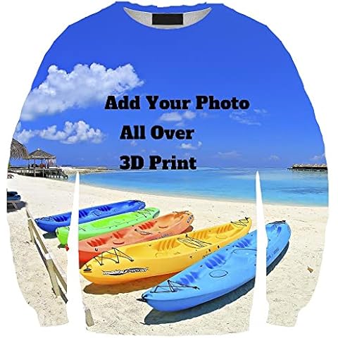 Personalized Clothing Design Your Own Custom Pullover Funny 3d Print Sweatshirt T-Shirts For Men Women Customised Cover