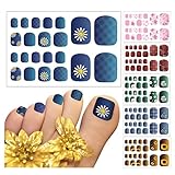 Toe Nail Art Stickers Stickers Womens Self Adhesive Polish Nail Waterproof Wraps Toe Nail Stickers D