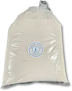 Penguin Pottery 5 Lbs Dry Kiln Wash for Glass Fusing School & Studio Pack - Use for Small Kiln Medium Large Ceramic Kiln - Just Add Water - Prevent Glaze from Sticking to Pottery Kiln Shelves