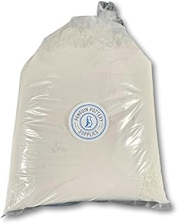 Penguin Pottery 5 Lbs Dry Kiln Wash for Glass Fusing School & Studio Pack - Use for Small Kiln Medium Large Ceramic Kiln - Just Add Water - Prevent Glaze from Sticking to Pottery Kiln Shelves