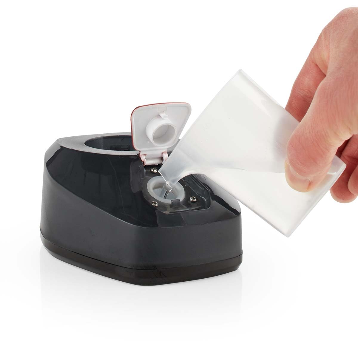 Nedis Bügeleisen - 1400 W - Edelstahl - 0.32 l, Schwarz