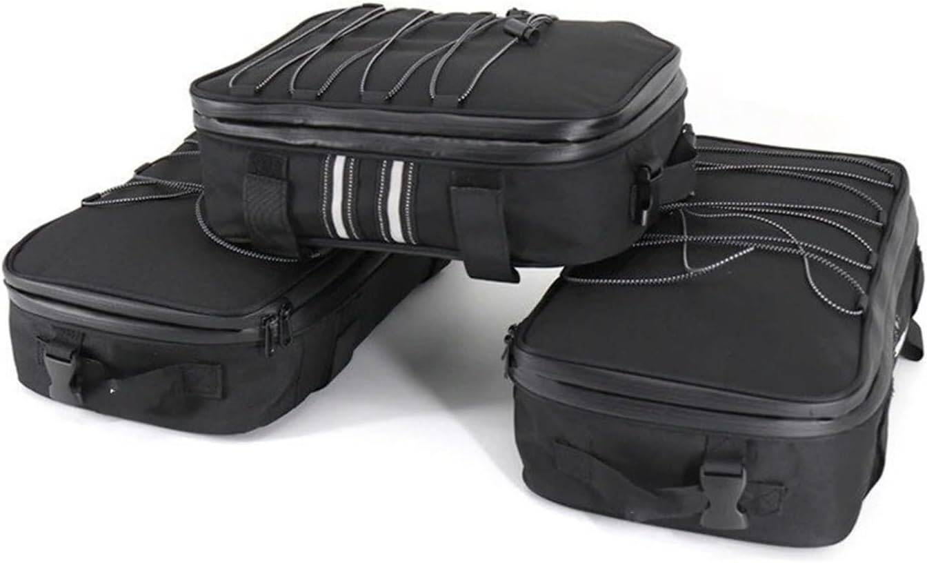 Bolsa De Sillín para BMW para R1200GS LC para Adventure GS para R1200 1250 Maleta Lateral para Motocicleta Vario Bolsa De Alforja Aluminio para Motor Asiento Moto(A Set Bag)