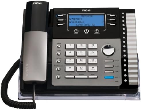 RCA 25423RE1 ViSys 4-Line Expandable System Phone with Intercom