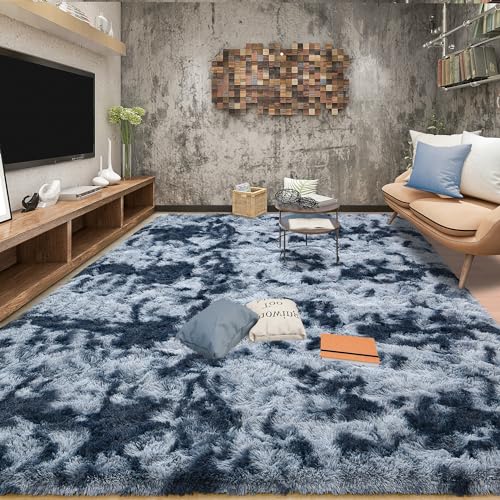 Tepook Area Rugs 9x12 for Living Room, Super Soft Fluffy Rugs for Bedroom