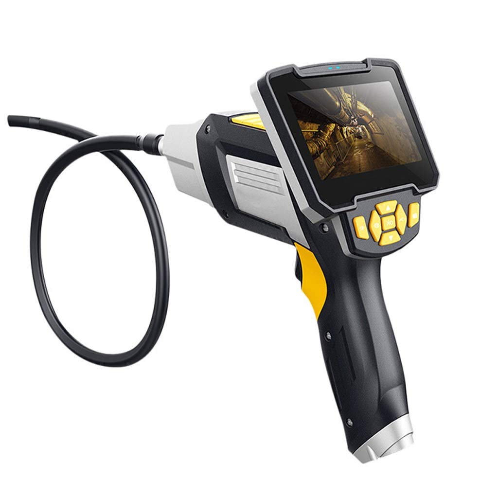 Endoscopio Industrial Digital con Pantalla LCD de 4,3 Pulgadas, boroscopio, videoscopio con Sensor CMOS, cámara de inspección semirrígida, endoscopio de Mano.