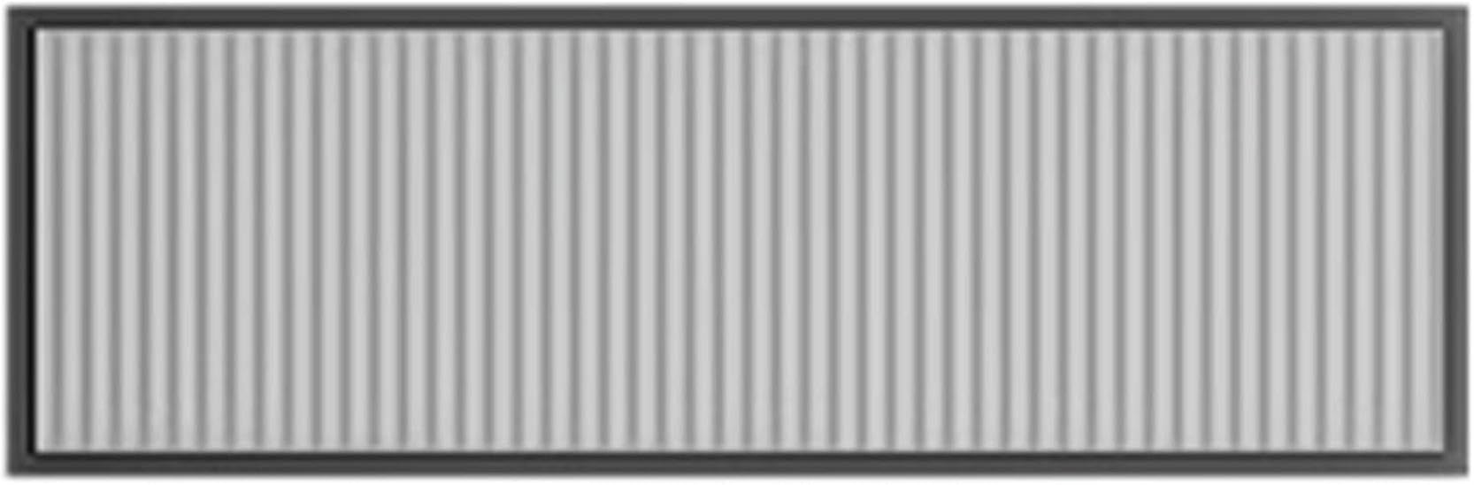 KLGFBDC Stainless Steel Partition Screen - Semi-Privacy Table Divider for Dining Areas & Workstations, Decorative Office Restaurant Panels for Enhanced Privacy