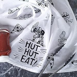 Primitives by Kathy Hut Hut Eat! Decorative Kitchen Towel Primitives by Kathy Hut Hut Eat Decorative Kitchen Towel