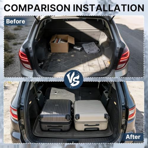 Lilvduybz ﻿TPE Floor Mats for Chrysler Pacifica 2017-2025, Not Hybrid by Lilvduybz - Used condition - Image 3