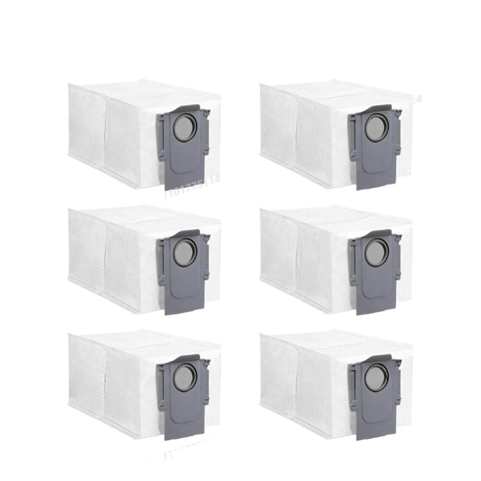 OUNCU Assembly Dust Bag,Compatible For Roborock Qrevo Master/Qrevo Slim / S8 MaxV Ultra / S8 Max Ultra Vacuum Cleaner Parts(6 pcs)