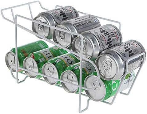Amazon Takarafune 缶収納ラック ビール収納 飲料収納ラック ビール収納 10缶収納 コロコロ缶ラック 350ml 缶 ストッカー ディスペンサー ホルダー 収納用品 冷蔵庫収納グッズ 冷蔵庫収納ラック 卓上収納 キッチンストッカー オンライン通販