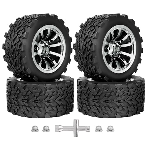 HobbyPark Chrome Wheel Tires