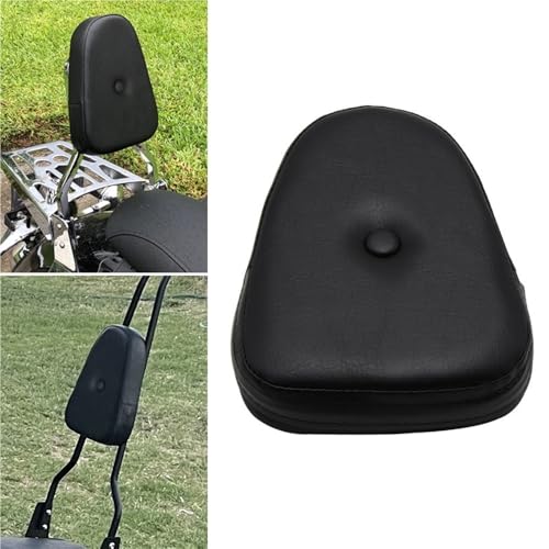 Coussin dossier moto universel arrière sissy bar amovible Chopper et Touring