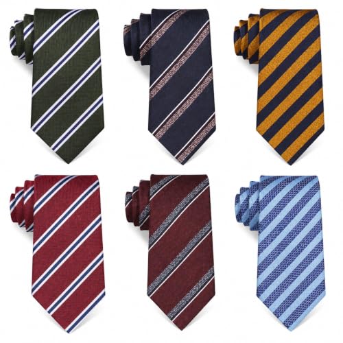 Image of WeiShang Neckties for Men, Classic Formal Tie