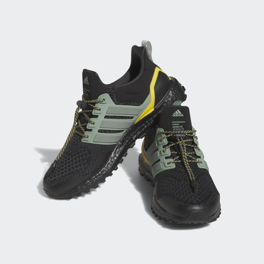 Image of adidas Ultraboost 1.0 Shoes Men's, Black, Size 7.5