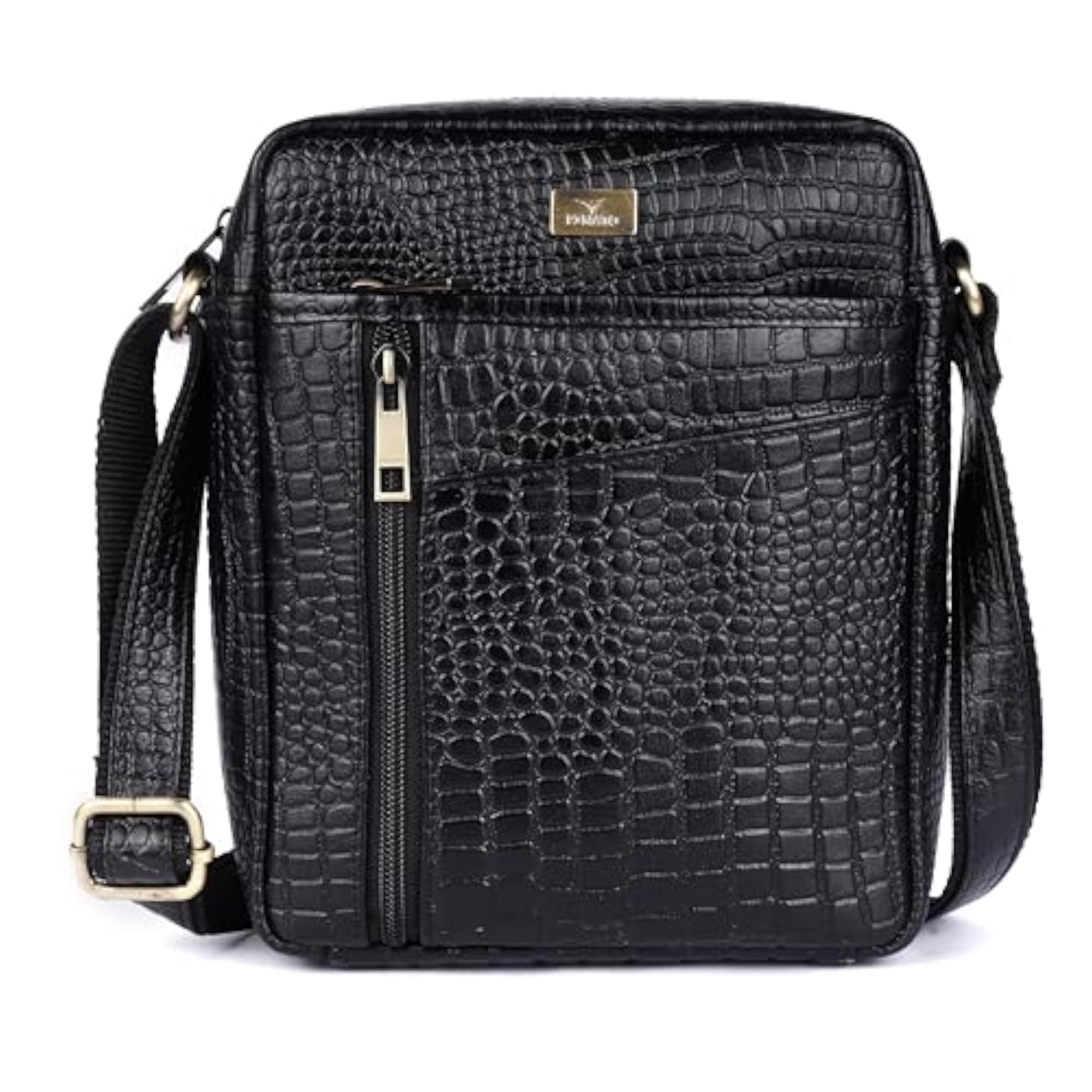 Premium Leather Sling Bag for Men & Women, Gift