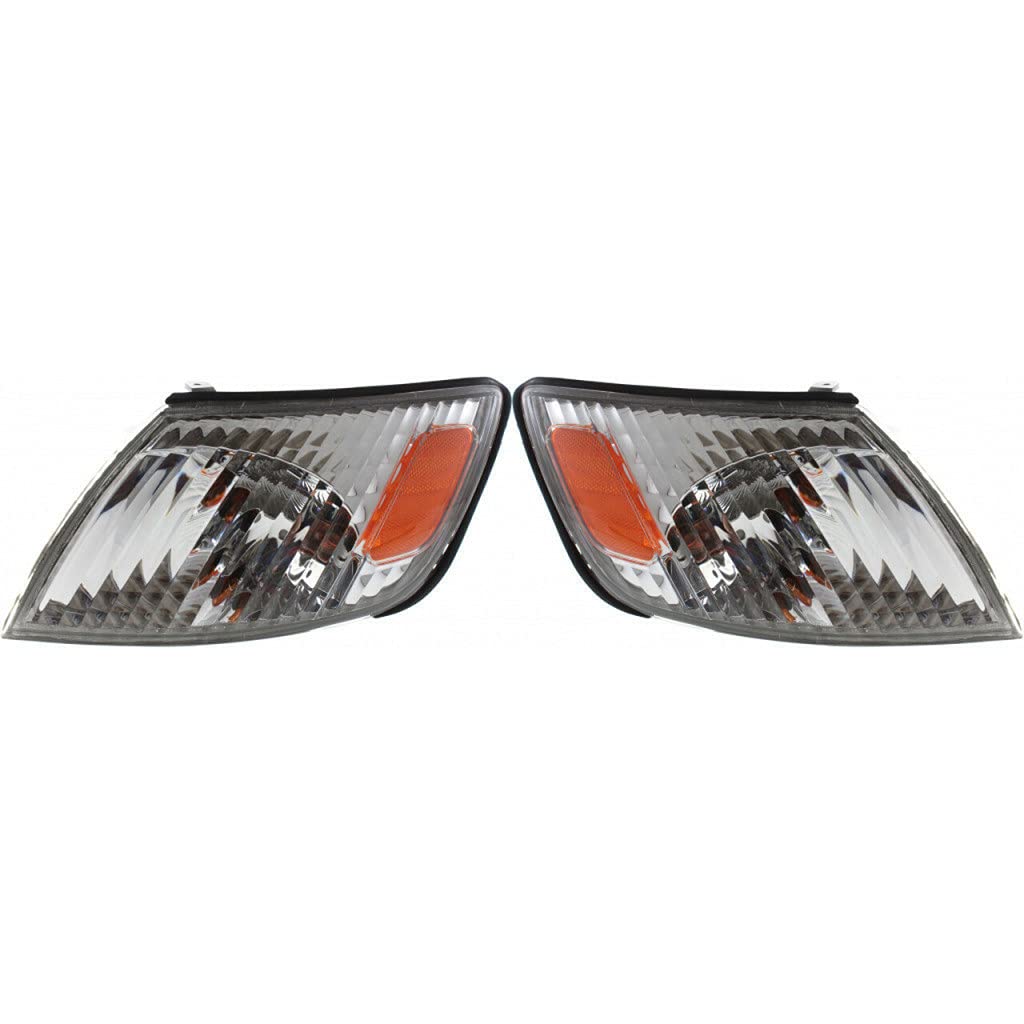 For 2000-2001 Lexus ES300 Pair Signal Lights Driver and Passenger Side LX2530108 LX2531108 | 81520-33100 81510-33100