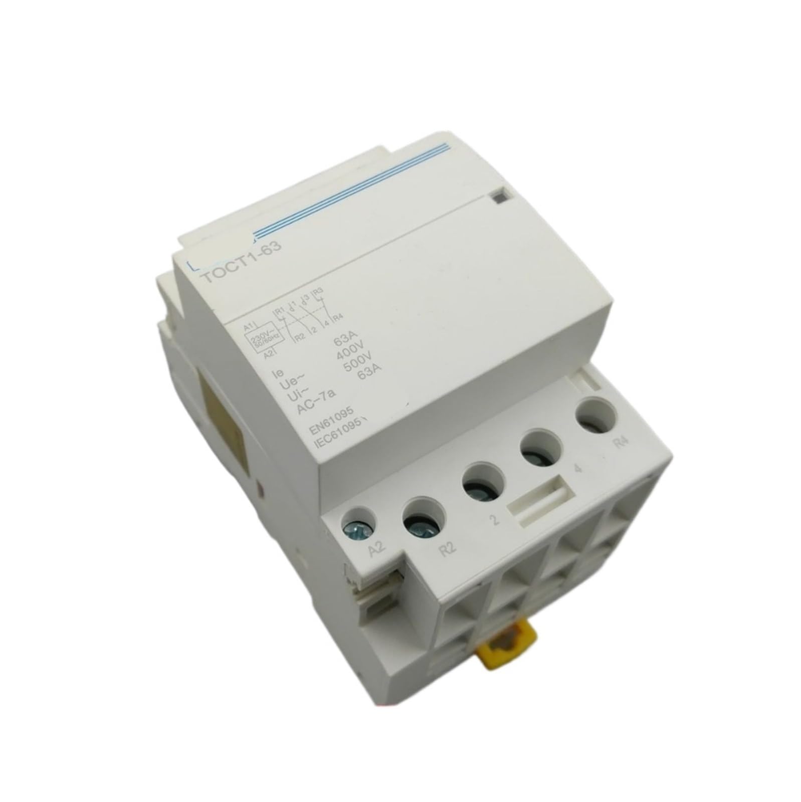 VSPPJYFG 4P 63A 2NC 2NO 220V Coil 400V~ 50/60HZ Din Rail Household Ac Contactor 1Pcs