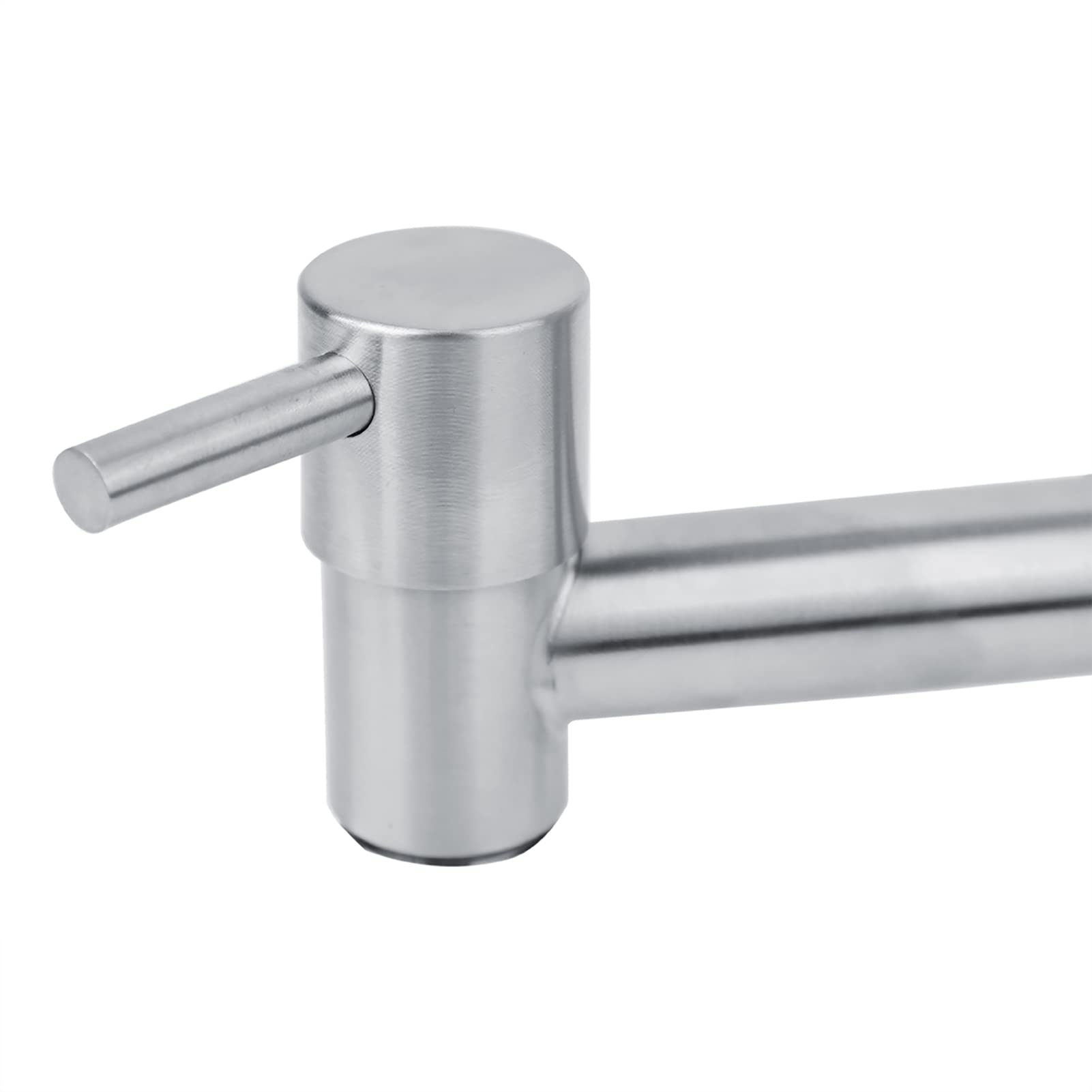 Grifo de Jardín G1/2, Adaptador de Grifo de Agua Montado en la Pared Exterior de Acero Inoxidable 304, Lavadero, Baño, Lavadora, Fregona, Grifo para Estanque, Grifo de Agua Fría