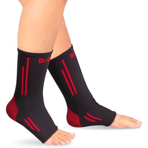 Ankle Support Brace - Black, Extra Large