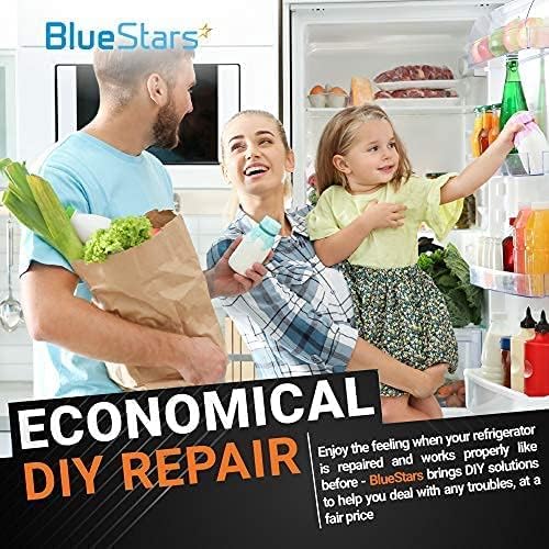 Miniatura 6 de BlueStars - 2 paquetes de relé de arranque para compresor de refrigerador W10613606 y condensador  Ajuste exacto para refrigeradores Whirlpool