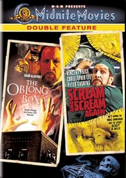 DVD The Oblong Box / Scream and Scream Again (Midnite Movies Double Feature) Book