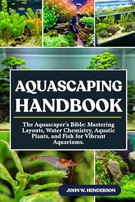 AQUASCAPING HANDBOOK: The Aquascaper’s Bible: Mastering Layouts, Water Chemistry, Aquatic Plants, and Fish for Vibrant Aquariums.