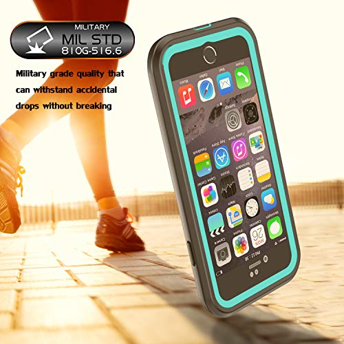 Impactstrong Iphone 7/8 Case, Ultra Protective Case With Built-In Clear Screen Protector Full Body Cover For Iphone 7 2016 /Iphone 8 2017 (Ocean Blue) #TOP5