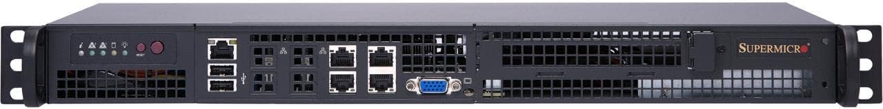 SuperMicro SuperServer 5019A-Ftn4 - Rack-Mountable - Atom C3758-0 GB - 0