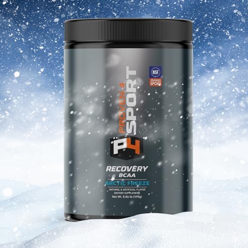 Image of BCAA Recovery Powder - NSF Certified for Sport - 5g Branched Chain Amino Acids 2:1:1, Electrolytes, Glutamine & Citrulline Malate - Caffeine-Free Post-Workout - 30 Svgs (Arctic Freeze)