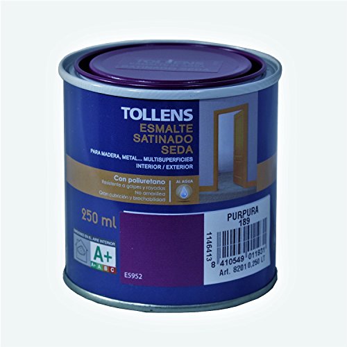 Tollens 8201 Esmalte al Agua Satinado Purpura 250 ml