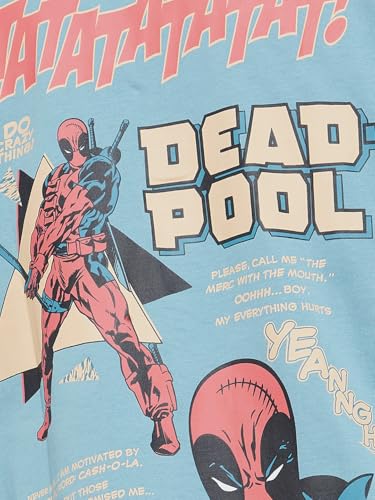 Image of Max URB N Men Deadpool Oversized T-Shirt