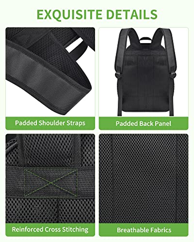 May Tree Mesh Backpack For School With Inner Laptop Compartment, Heavy Duty Mesh Backpacks For Adults Girls Boys Kids With Padded Shoulder Straps, Large Mesh Backpack For Travel Beach Hiking - Black #TOP3