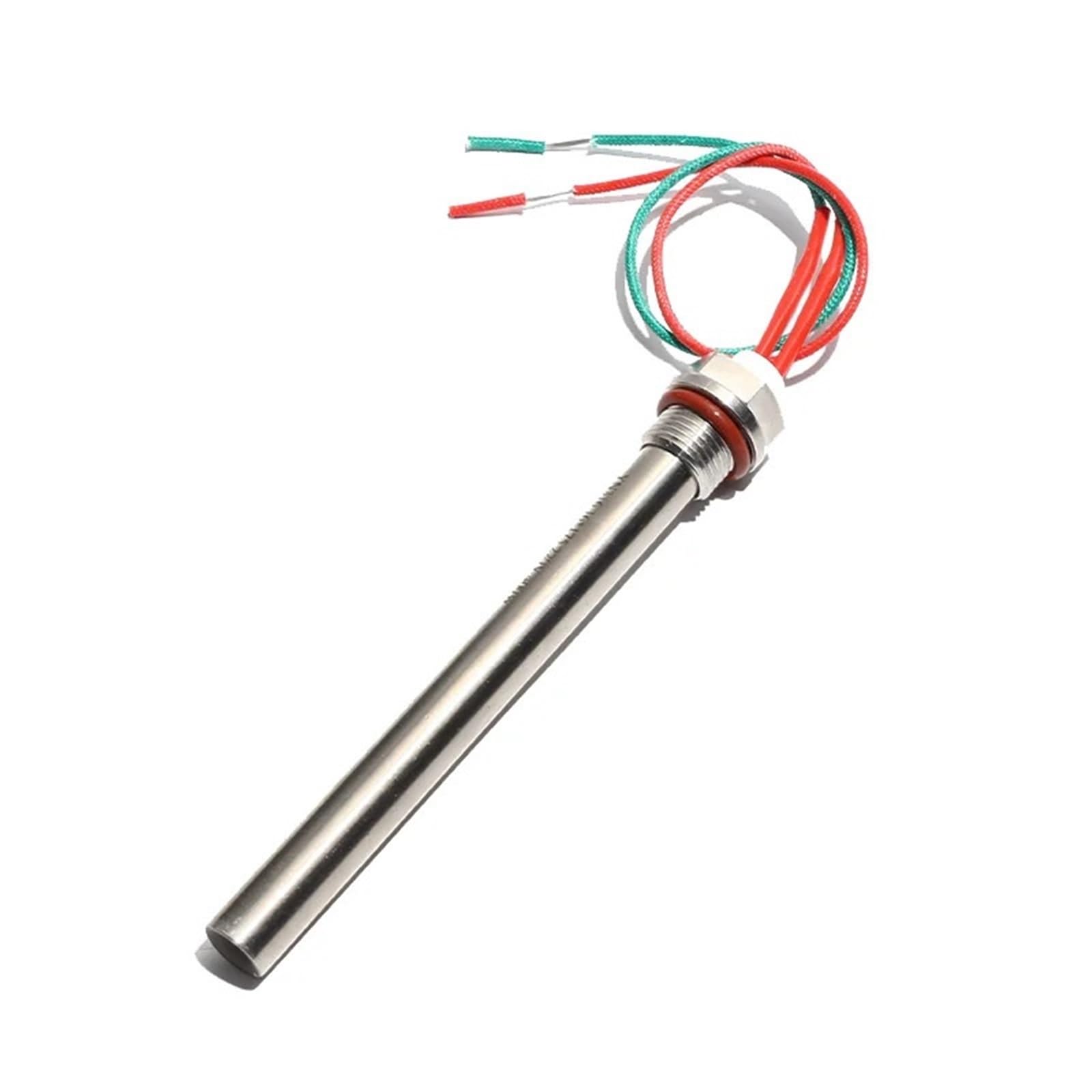 Elektrisches Rohrheizelement DN20 G3/4" Widerstand SS316 200W 300W 500W 800W 1KW 1St(400W 16x175mm)