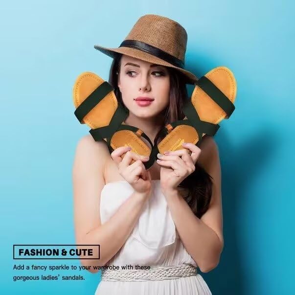 DAYDAYGO Women's Elastic Flat Sandals - Image 3