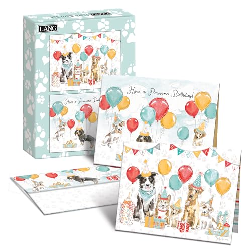 Image of Lang, Lets Paw-TY Assorted Boxed Note Cards