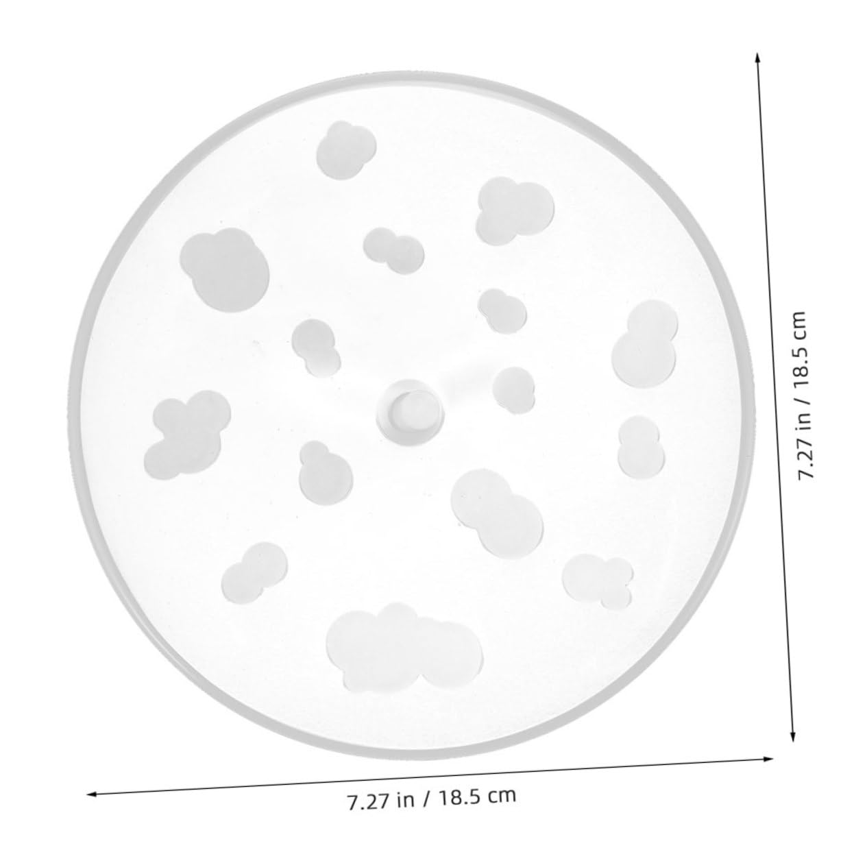 ABOOFAN 2Pcs Microwave Popcorn Bowl Lid Replacement Collapsible Plastic Cover for Popcorn Maker Versatile and Stylish Snack Container for Easy Microwave Use