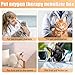 PakaLife Portable Oxygen Tank cat&Dog for pet cage,Dog&cat Inhaler,Puppy Incubator&cat Nebulizer,Built-in Ventilation for Pets up to 30lbs(Large)