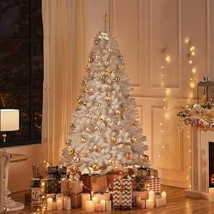 Topeakmart6ftartificialpinkchristmastreewithfoldablestandxmastreeforholidaydecorationwhite Urban Country Home Decor Topeakmart 6ft artificial pink christmas tree with foldable stand xmas tree for holiday decoration white urban country home decor