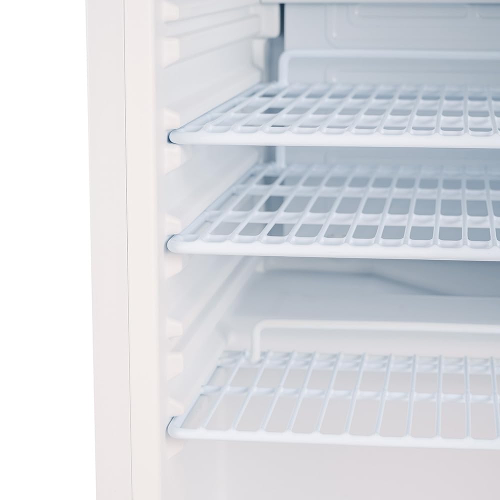 Armario Refrigerado Bajo de 1 Puerta de 60 cm Refrigeración Estática Blanco | Armario Frigorífico Capacidad 129 L - 3 Estantes y 100 W para Bares y Restaurantes